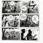 FRANTZ DUCHAZEAU - Le rêve de Meteor Slim - Planche originale 7