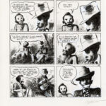 FRANTZ DUCHAZEAU - Le rêve de Meteor Slim - Planche originale 12