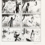 FRANTZ DUCHAZEAU - Le rêve de Meteor Slim - Planche originale 13