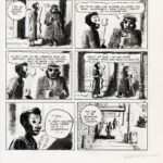FRANTZ DUCHAZEAU - Le rêve de Meteor Slim - Planche originale 17