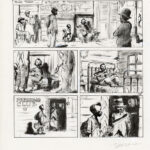 FRANTZ DUCHAZEAU - Le rêve de Meteor Slim - Planche originale 18
