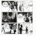 FRANTZ DUCHAZEAU - Le rêve de Meteor Slim - Planche originale 29