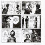 FRANTZ DUCHAZEAU - Le rêve de Meteor Slim - Planche originale 59