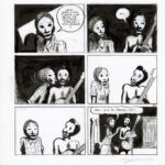 FRANTZ DUCHAZEAU - Le rêve de Meteor Slim - Planche originale 90