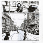 FRANTZ DUCHAZEAU - Le rêve de Meteor Slim - Planche originale 91