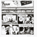 FRANTZ DUCHAZEAU - Le rêve de Meteor Slim - Planche originale 133