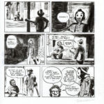 FRANTZ DUCHAZEAU - Le rêve de Meteor Slim - Planche originale 139