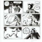 FRANTZ DUCHAZEAU - Le rêve de Meteor Slim - Planche originale 144
