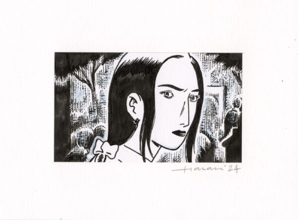 LUCAS HARARI - Le cas David Zimmerman - illustration originale publiée en pages 50, 54, 73, 149, 212