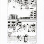 LUCAS HARARI - Le cas David Zimmerman - planche originale publiée en page 187