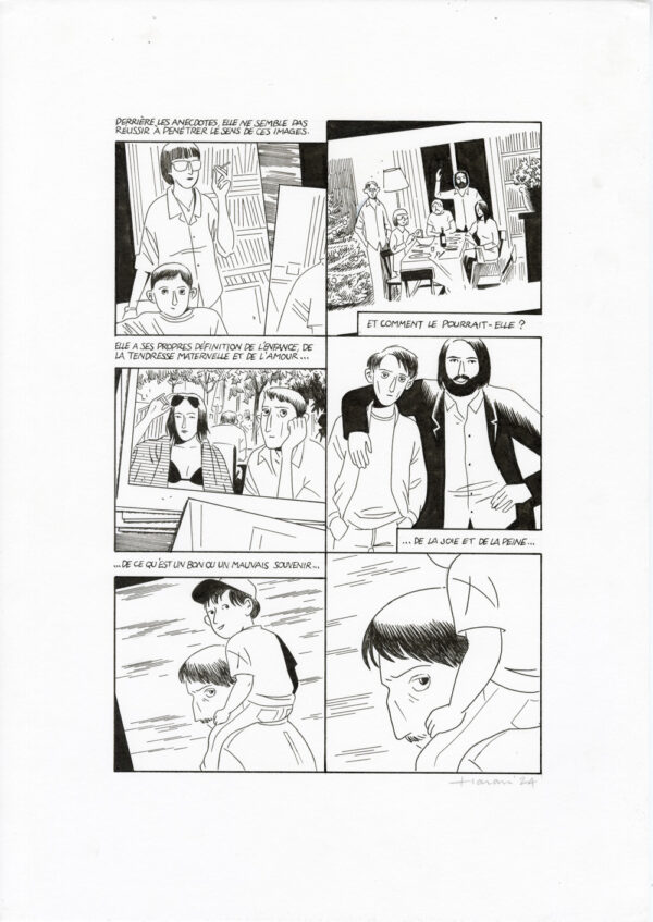 LUCAS HARARI - Le cas David Zimmerman - planche originale publiée en page 191