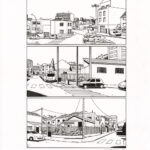 LUCAS HARARI - Le cas David Zimmerman - planche originale publiée en page 348