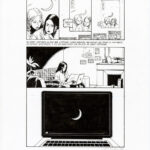 LUCAS HARARI - Le cas David Zimmerman - planche originale publiée en page 71