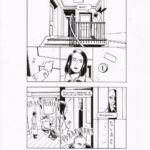 LUCAS HARARI - Le cas David Zimmerman - planche originale publiée en page 76