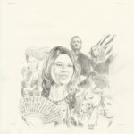 VINCE - L'Amérique de Sofia Coppola - illustration originale de couverture du Un hebdo