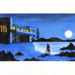 ALEXANDRE CLÉRISSE - Illustration originale inspirée d’une case de Moonlight Express - R04