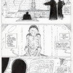MOEBIUS – PLANCHE ORIGINALE 66 - LE MONDE D'EDENA : LA DÉESSE