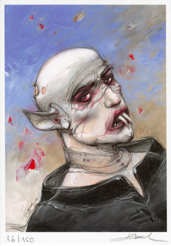PHILIPPE DRUILLET -  DRUILLET-VAMPIRES - IMPRESSION NUMÉRIQUE ENKI BILAL