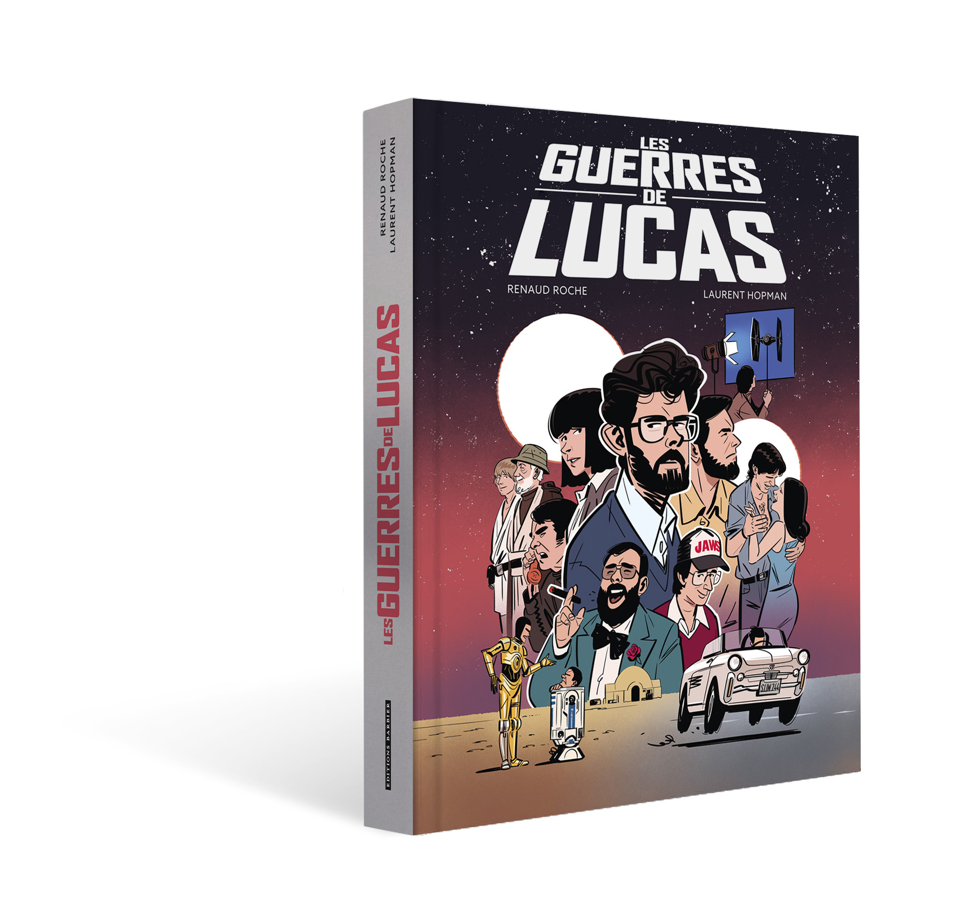RENAUD ROCHE & LAURENT HOPMAN - Tirage de luxe - Les guerres de Lucas - Tome 1