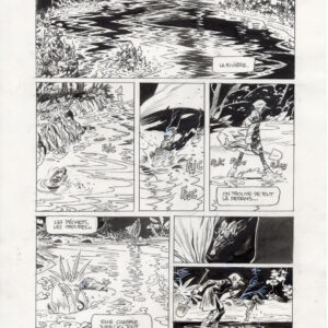 Vince - TELL NO TALES - Planche originale inédite 1 du folio 4