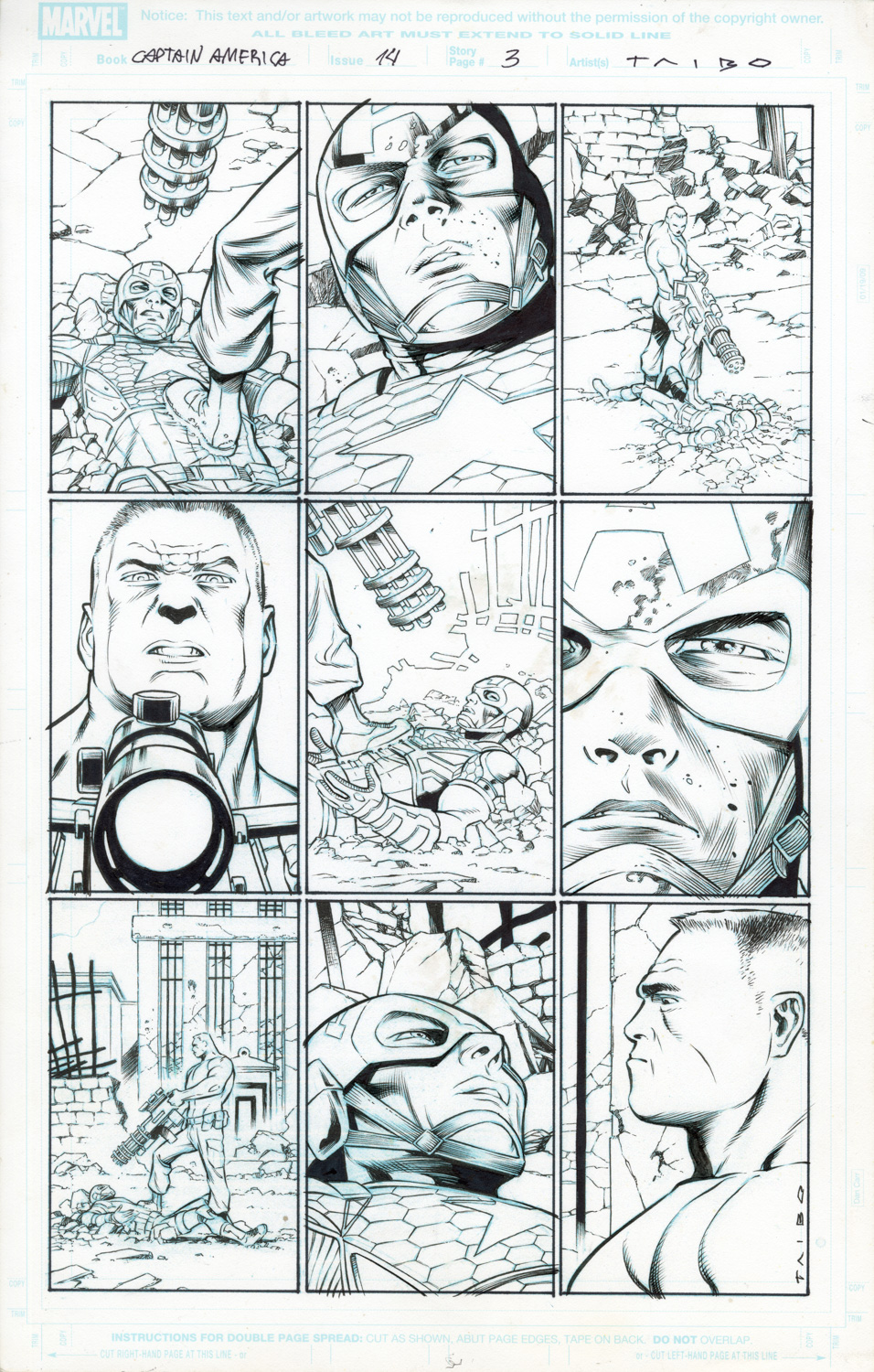 CAPTAIN AMERICA – CARLOS PACHECO ET MARIANO TAIBO – ISSUE 14 PAGE 3