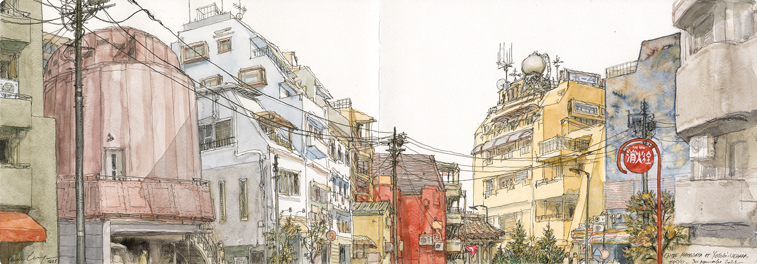 NICOLAS DE CRÉCY - Entre Hatagaya et Yoyogi-Uehara, Tokyo, 30 novembre 2025 - REF 12