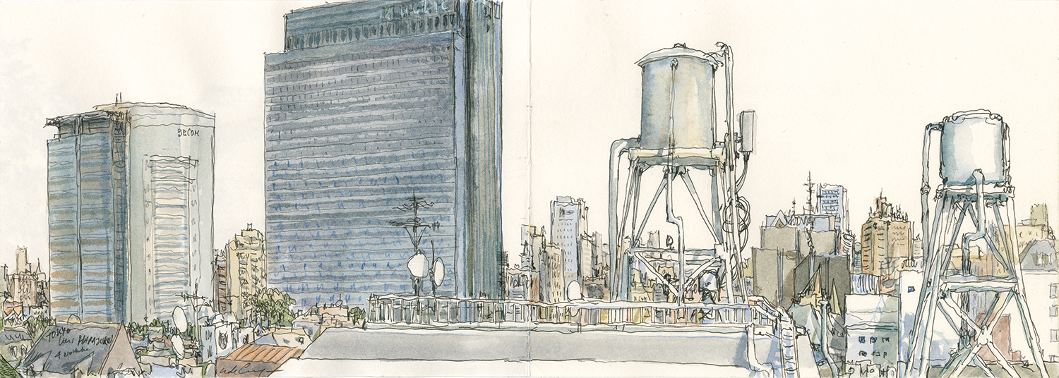 NICOLAS DE CRÉCY - Tokyo, tours de Harajuku, 4 novembre - REF 15