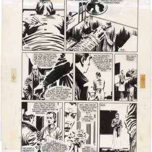 DAVID LLOYD - V POUR VENDETTA - Planche originale