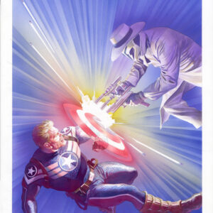 ALEX ROSS - CAPTAIN AMERICA - Couverture originale pour issue 18