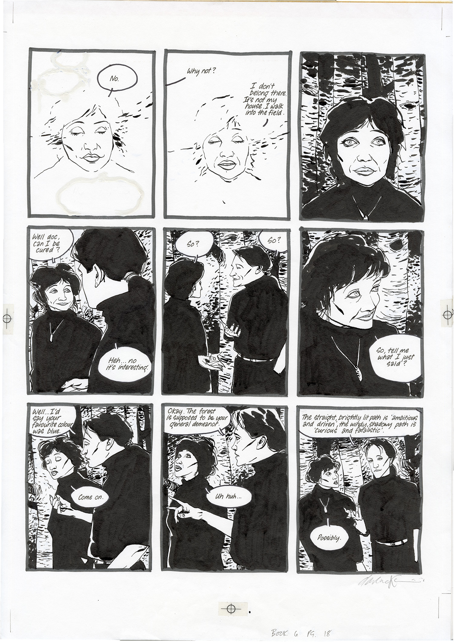 DAVE McKEAN – Cages # 6 – planche 18