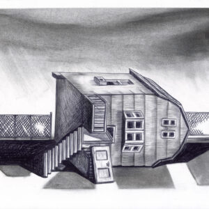 ELENE USDIN - Detroit Roma - illustration originale - Ex libris édition de luxe Detroit Roma