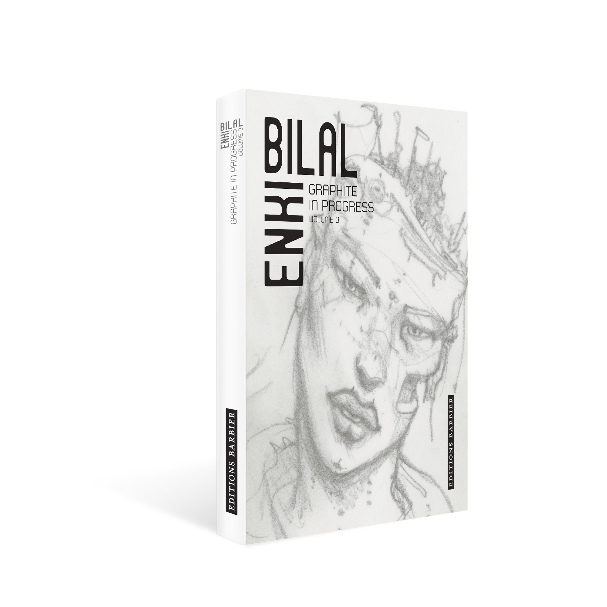 ENKI BILAL – Tirage de luxe – Graphite In Progress volume 3