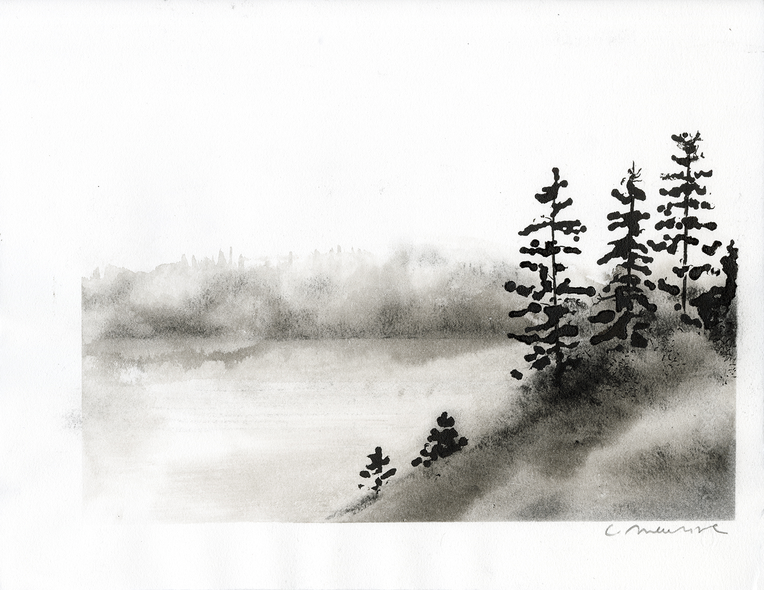 CATHERINE MEURISSE – LE CLAN DE WALDEN –  ILLUSTRATION ORIGINALE REF 02